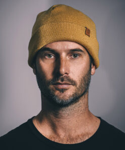 Gorro Lana Ocre
